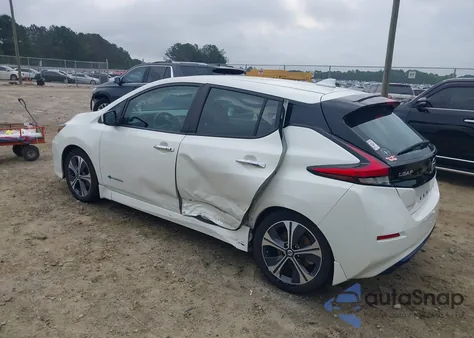2018 Nissan Leaf Sv z USA, uszkodzony, nr VIN 1N4AZ1CP5JC303483